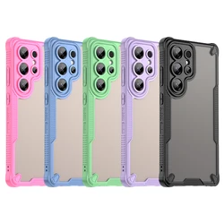 Hybrid Rugged Protective Cover For Samsung Galaxy S25 Edge S26 Ultra S24 FE S23 S22 Plus Case Shockproof Coque Fundas Capa
