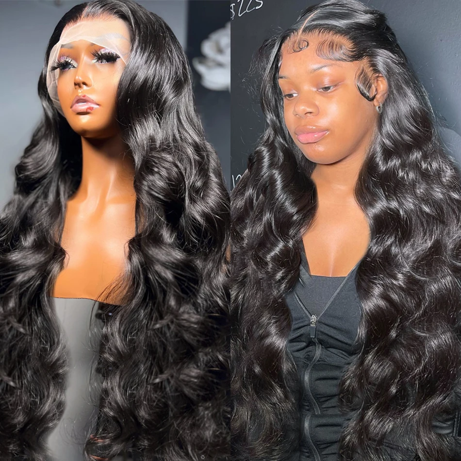 

30 32 Inch 5x5 Lace Closure Glueless 13x4 Body Wave Lace Front Human Hair Wigs Loose Wave 13x6 HD Lace Frontal Wig For Women