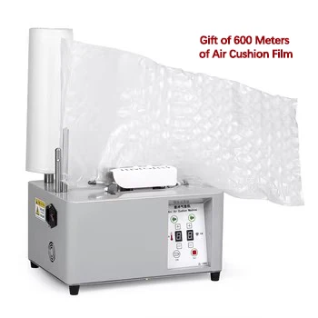Free 600m air cushion film included HY-01 Air Cushion Pillow Machine CE Certification Air Bubble Tube Roll  Machine