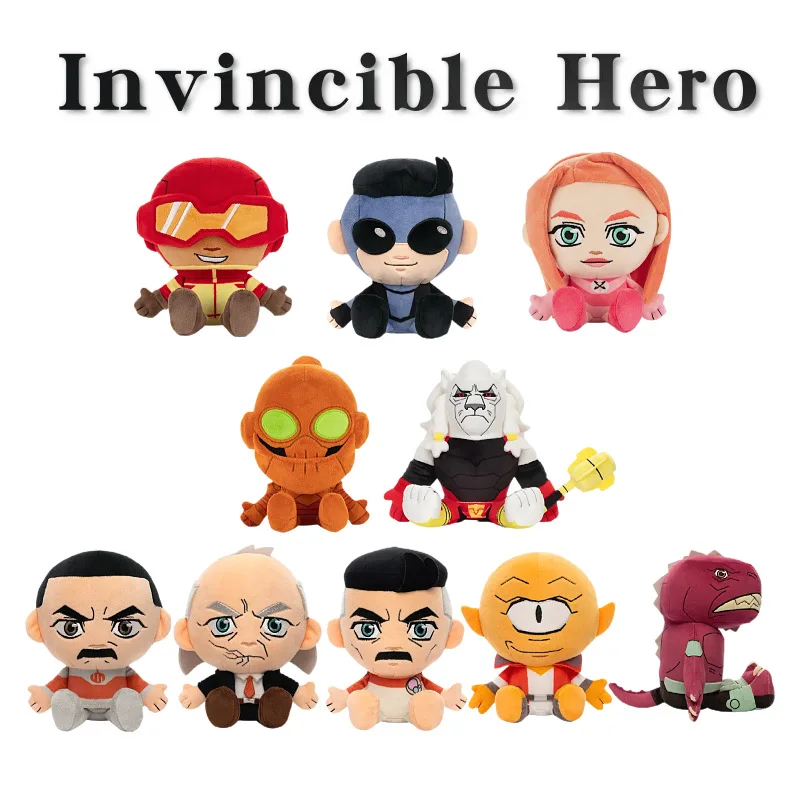 

Invincible Plush Toy Series Anime Cartoon Plush Doll Fighting Beast Game Toy Pillow Bedroom Ornaments Decoration Birthday Gift