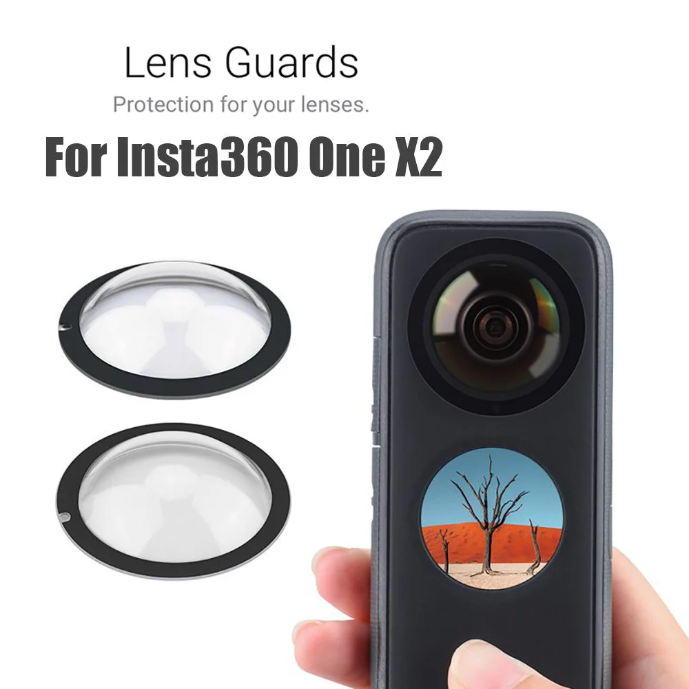 Anti-Scratch For Insta 360 ONE X2 Sticky Lens Guards Dual-Lens 360 Mod For Insta 360 ONE X2 Protector Accessories