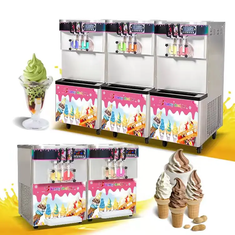 ETL Approved Soft Serve Frozen Yogurt Ice Cream Machine/sofy Ice Cream Machine/ice Cream Making Machine