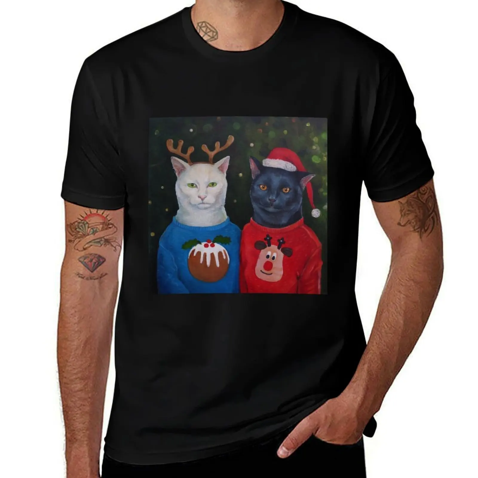 The Joy of Christmas Jumpers T-Shirt Basic Daily Outfit Short Sleeve Tee T-Shirt