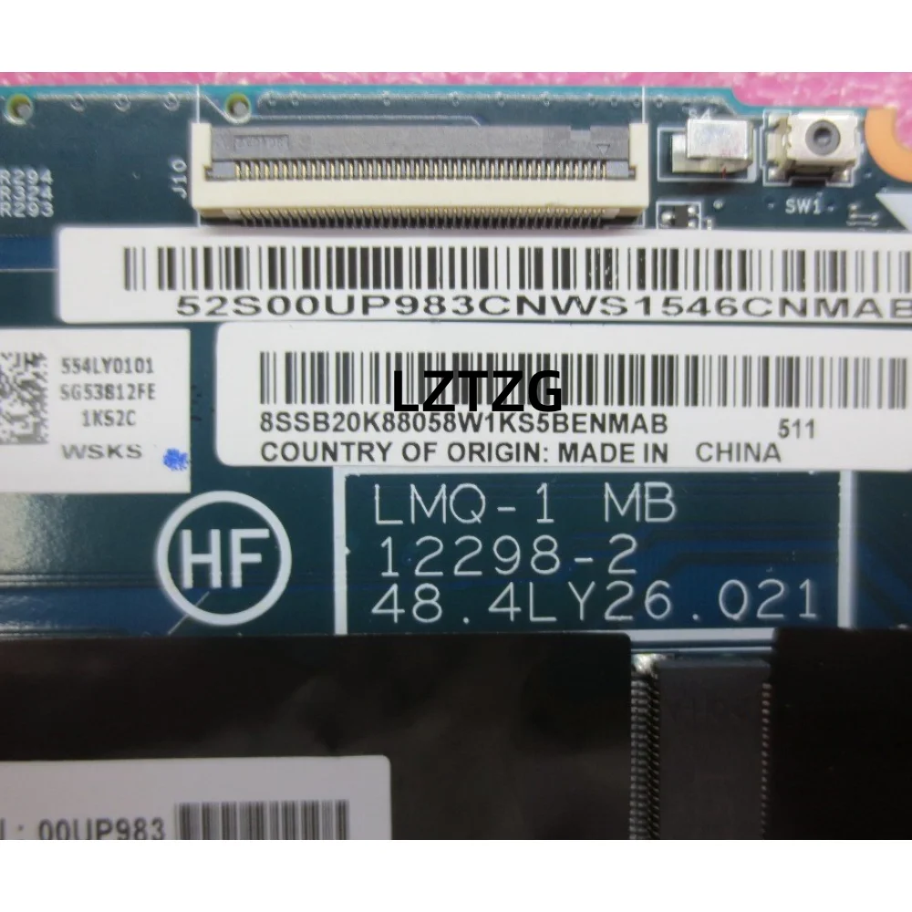 Carte mère pour ordinateur portable Lenovo ThinkPad X1 Carbon 2e génération 12298-2, processeur I5 I7-4th Gen, 4 go/8 go de RAM, 100% testé OK