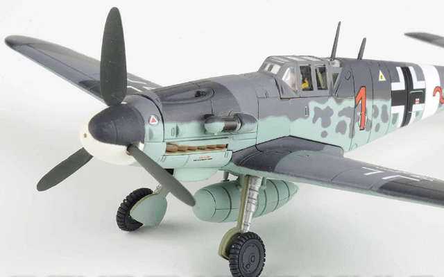 Fine 1/72 AA27111 German BF109G-2 (Trop) fighter model Bf109  Alloy finished product collection model