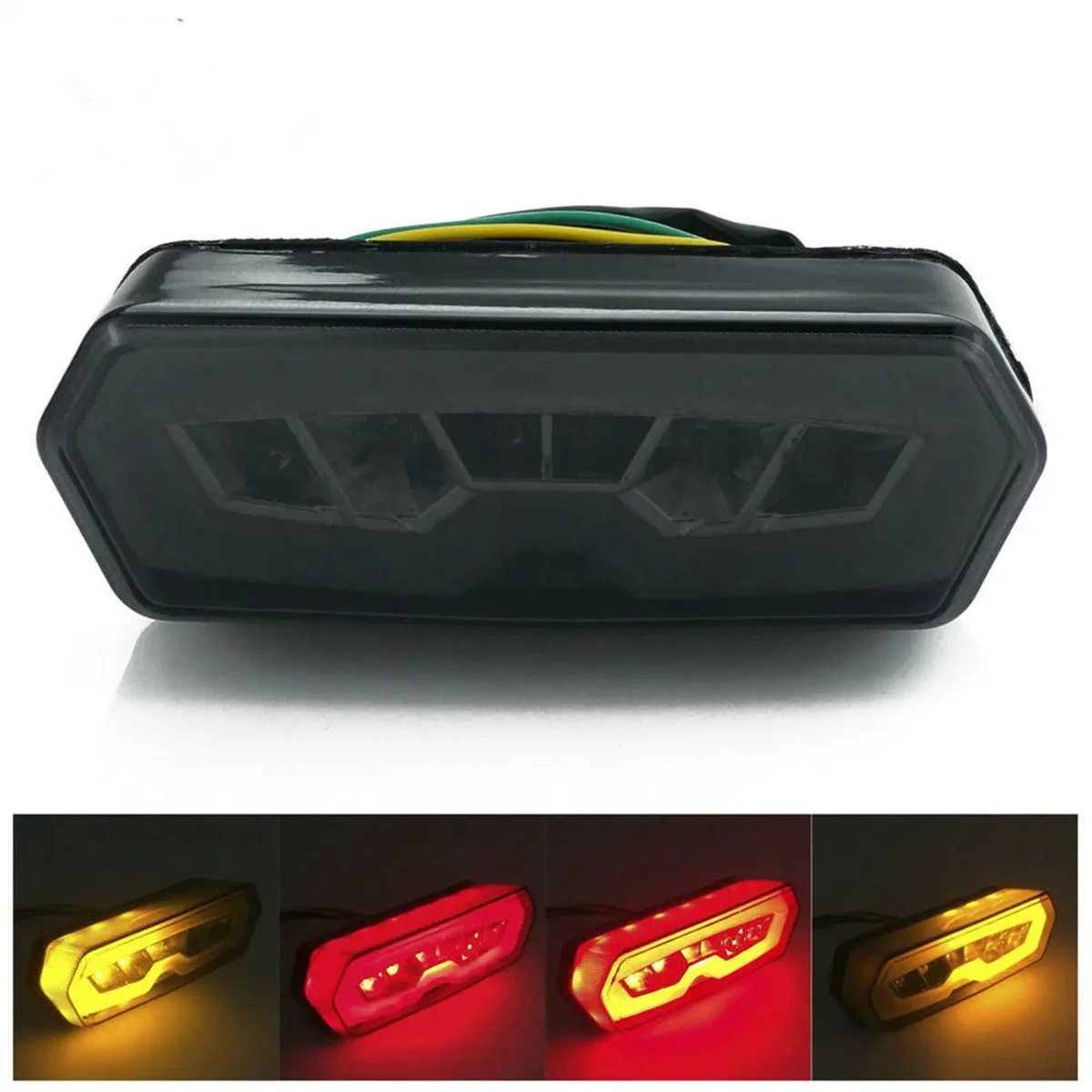 

NEW_12V Integrated LED Brake Tail Light for Honda Grom MSX125