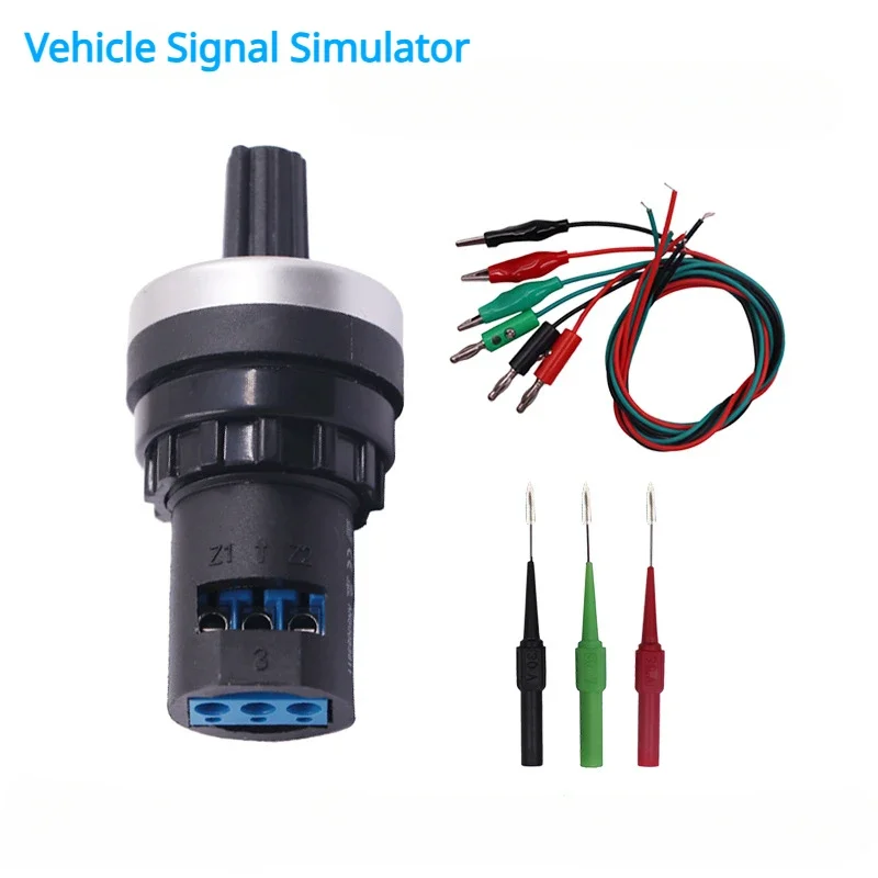 Car Circuit Tester Sensor Signal Resistance Simulator Fuel Diagnostic Tool Analog Generator Resistance Sensor Auto Accessory