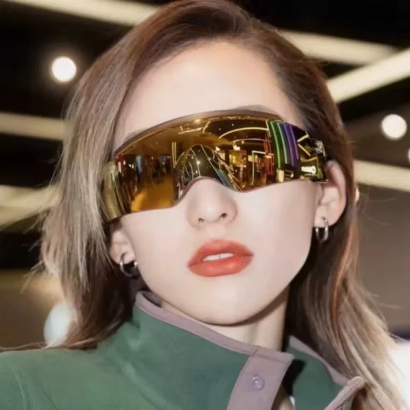 남녀공용 UV400 스포츠 선글라스, 사이클링, 러닝, 하이킹, 운전용 안경, 레트로 방풍 야외 선글라스, 눈부심 방지