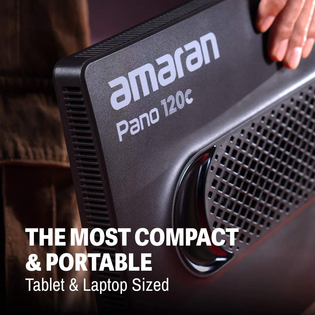 amaran Pano 120c Kit Full-Color Panel Light 2300K-10000K