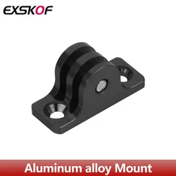 Aluminum alloy Base Connecting Bracket Fixing Seat Mount For GoPro Hero 13 12 11 10 9 8 Insta360 X2 X3 X4 DJI Osmo Action Camera