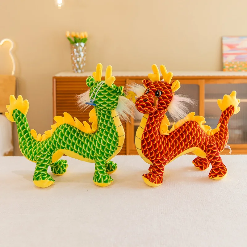 Hot Cartoon Simulation Dragon Plush Toys Kawaii Stuffed Plush Toys Kids Animals Soft Pillow Decor Christmas Gifts For Children