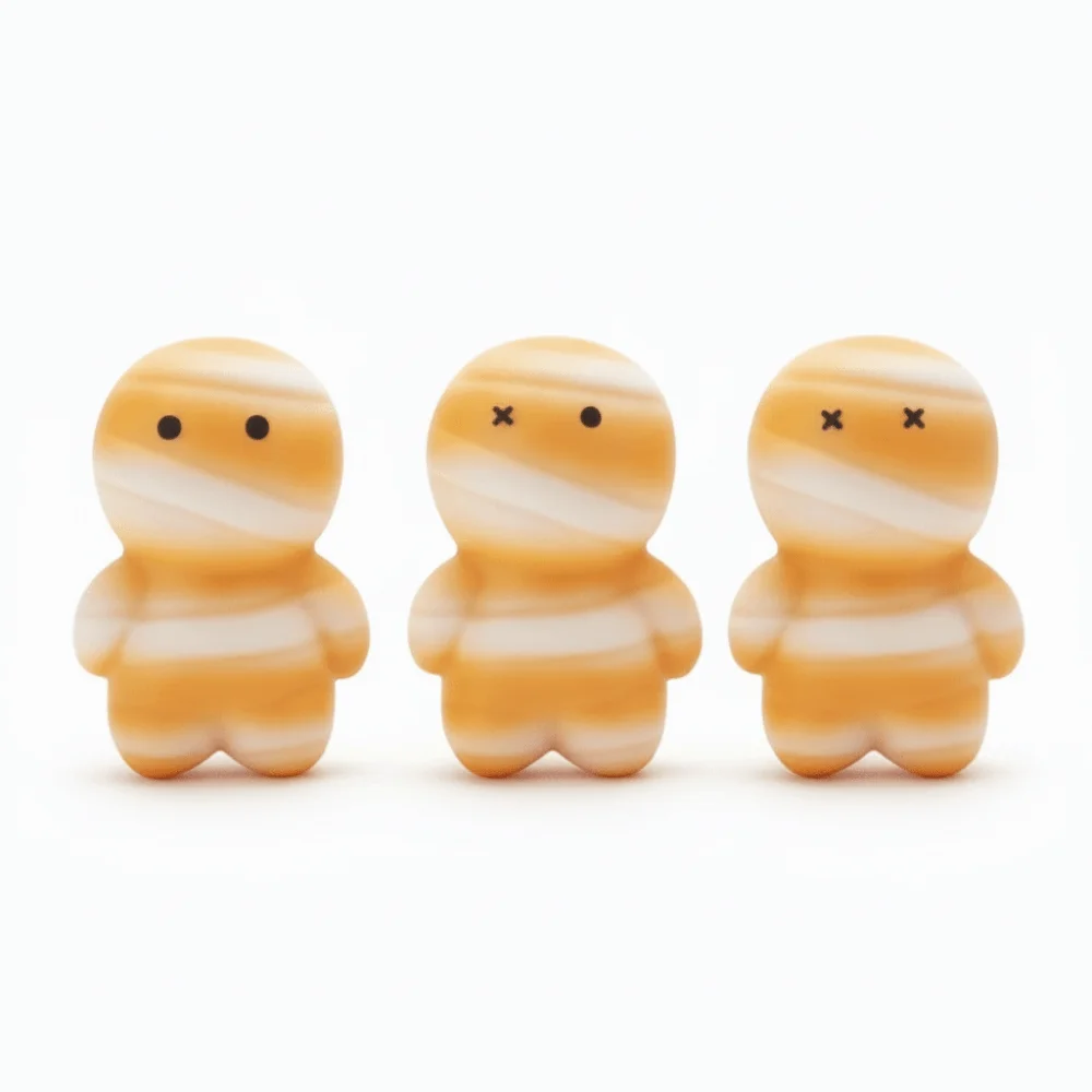 Fidget Toy Soft Mummy Squishy Toy Super Soft Pressable Mummy Squeezable Toy Cute Moist Mummy Slow Rebound Toy Girls