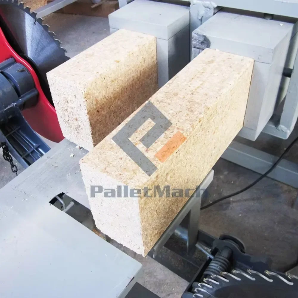 Woodworking machinery Wood chip tray block compression machine