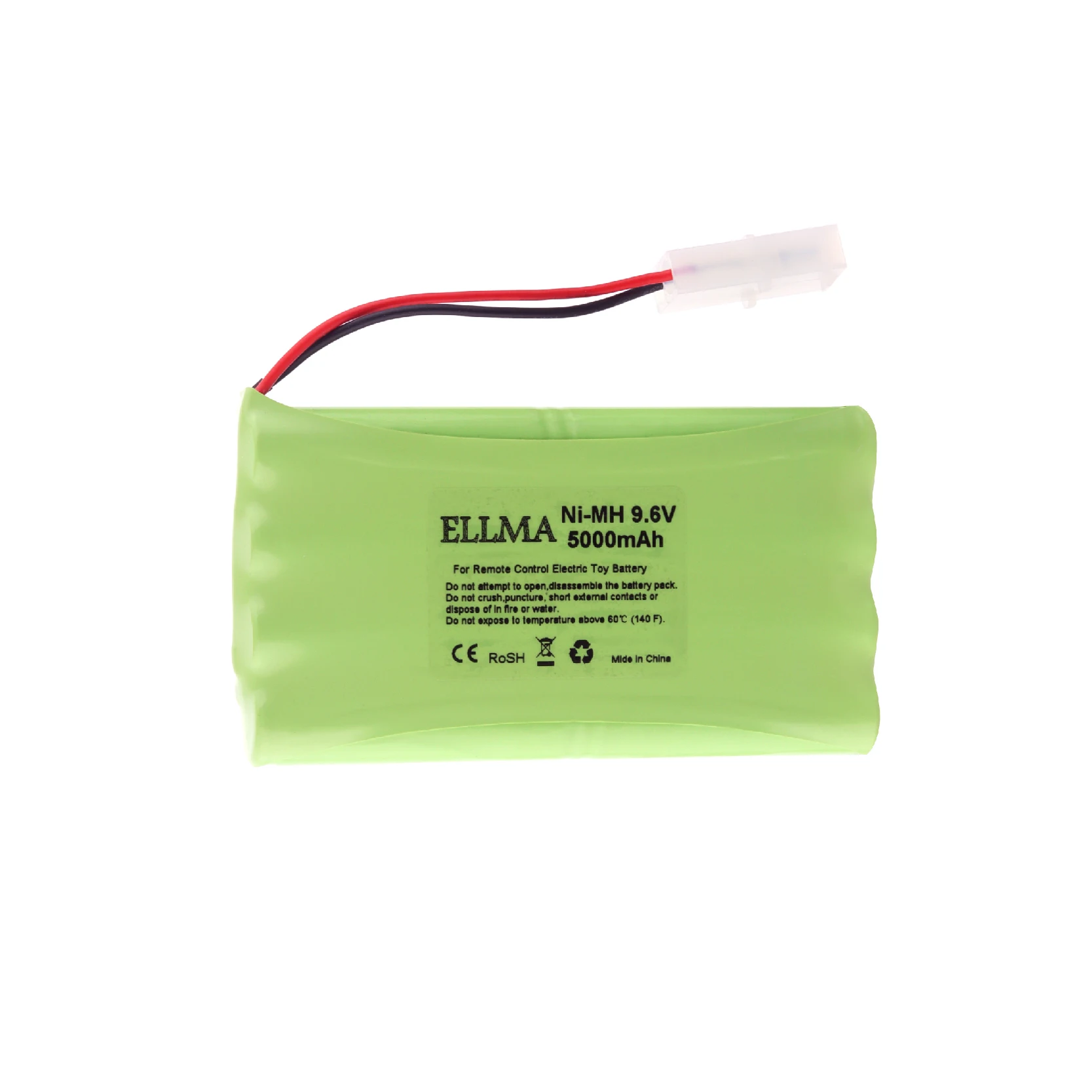 9.6v 5000mah Rechargeable Battery For Rc toys Cars Tanks Robots Gun NiMH Battery AA 9.6v Batteries Pack For Rc Boat 5PCS