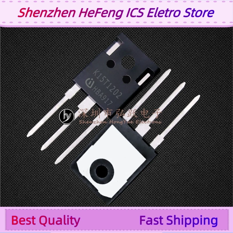10PCS -20PCS IKW15N120T2 K15T1202 TO-247  1200V 15A   Fast Shipping Quality Quick Delivery