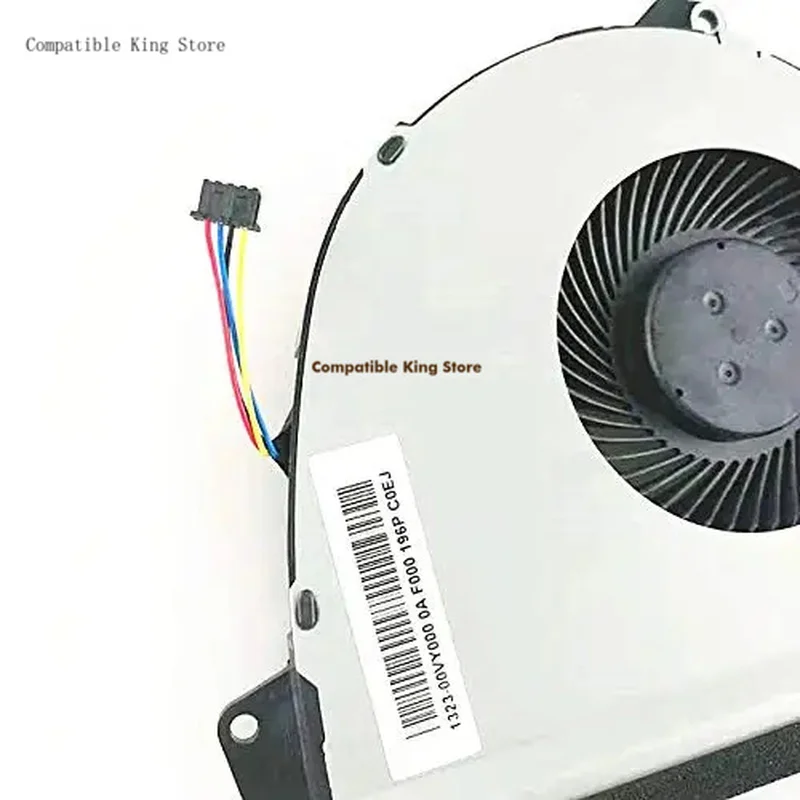 D New CPU Cooling Fan for ASUS ROG Strix GL553 GL553V GL553VE GL553VD GL553VW ZX53 ZX53V ZX53VE Series DFS2001055GOT FJ5N Fan