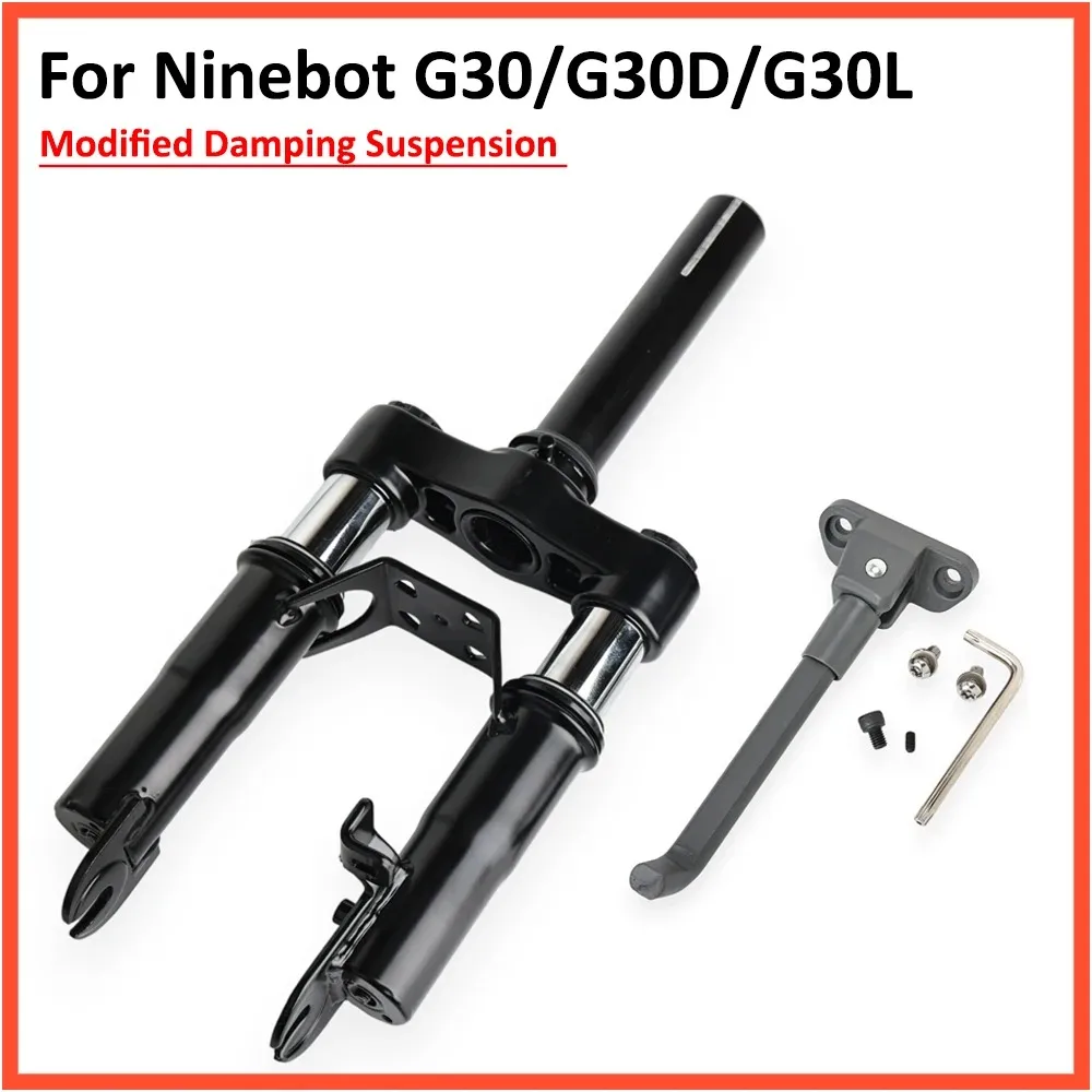 

Modified Damping Suspension For Ninebot G30 G30D G30L Electric Scooter Shock Front Fork Extended Kickstand Parts