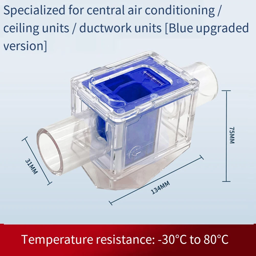 With Reflux Prevent Odor，Reflux Odor，Insect Wind Noise Condensate CheckValve Central Air Conditioning DrainPipe Check Valve
