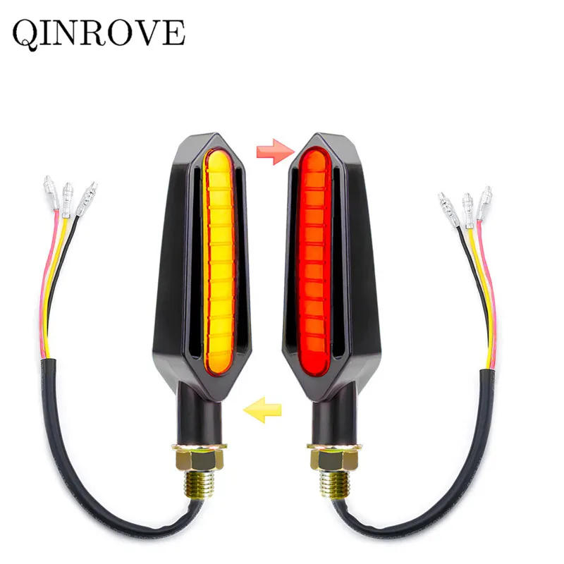 Motorcycle Accessories 12V LED Turn Signal light Strobe Indicator Light Universal For Honda MSX 125 CB750X Rebel Kawasaki ER6N - view 2