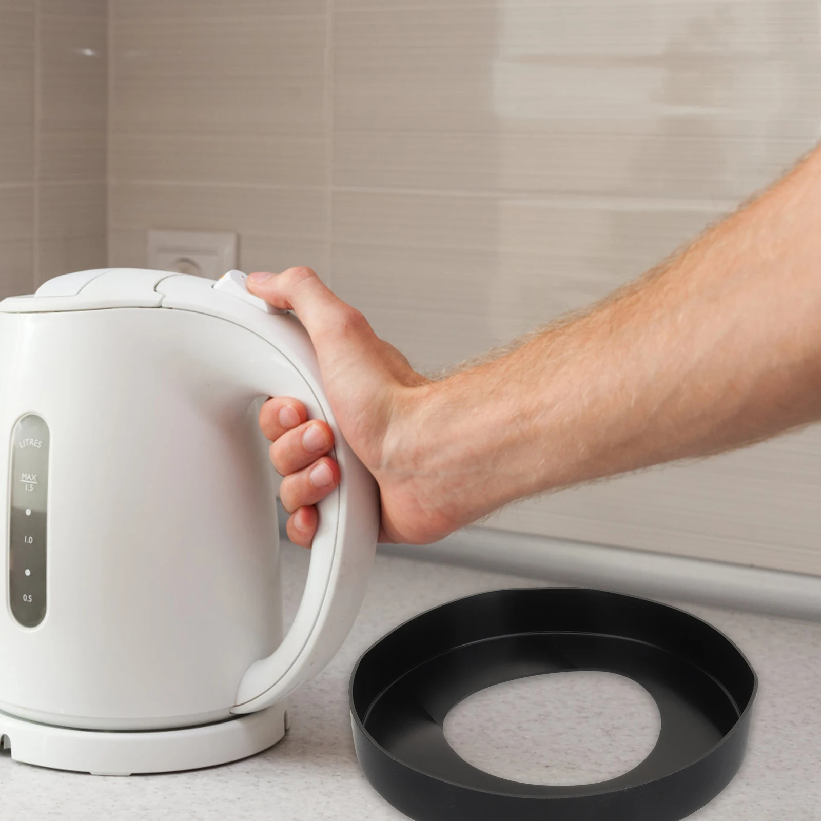 

4Pcs Non-Slip Water Bottle Silicone Base Insulation Mat Scratch Proof Bottom Cover Stylish Protector Cup Silicone Bottom