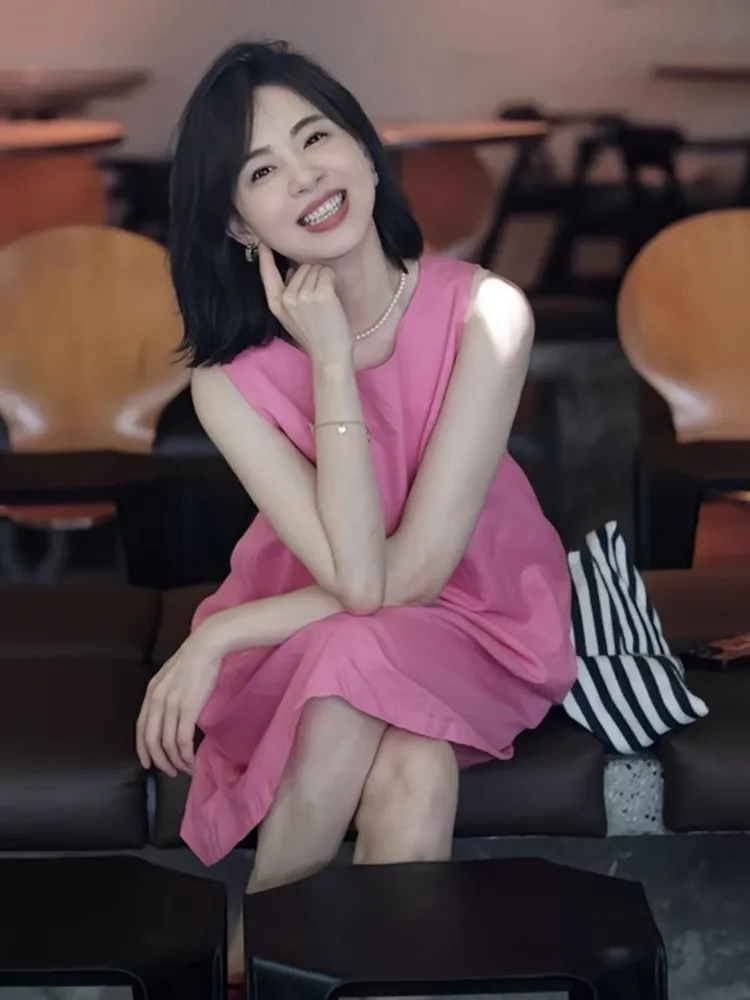 سترة نسائية وردية فضفاضة غير رسمية Dr Faionable متعددة الاستخدامات بالإضافة إلى حجم ملابس مريحة للتنفس للصيف للحماية من الشمس