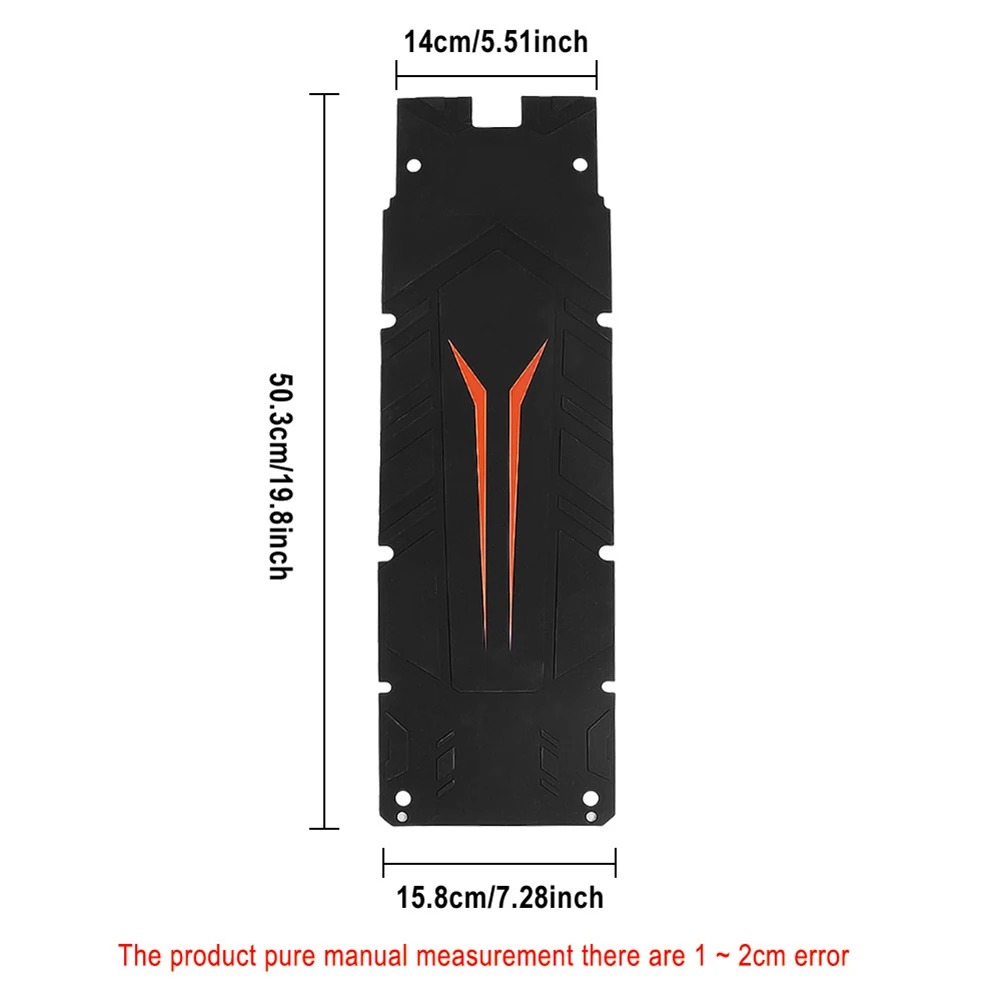 

For KuKirin G2 Pro 2024 Electric Scooter Silicone Mat Foot Deck Cover Anti-Slip Rubber Pedal Pad Easy Clean Wear-Resistant