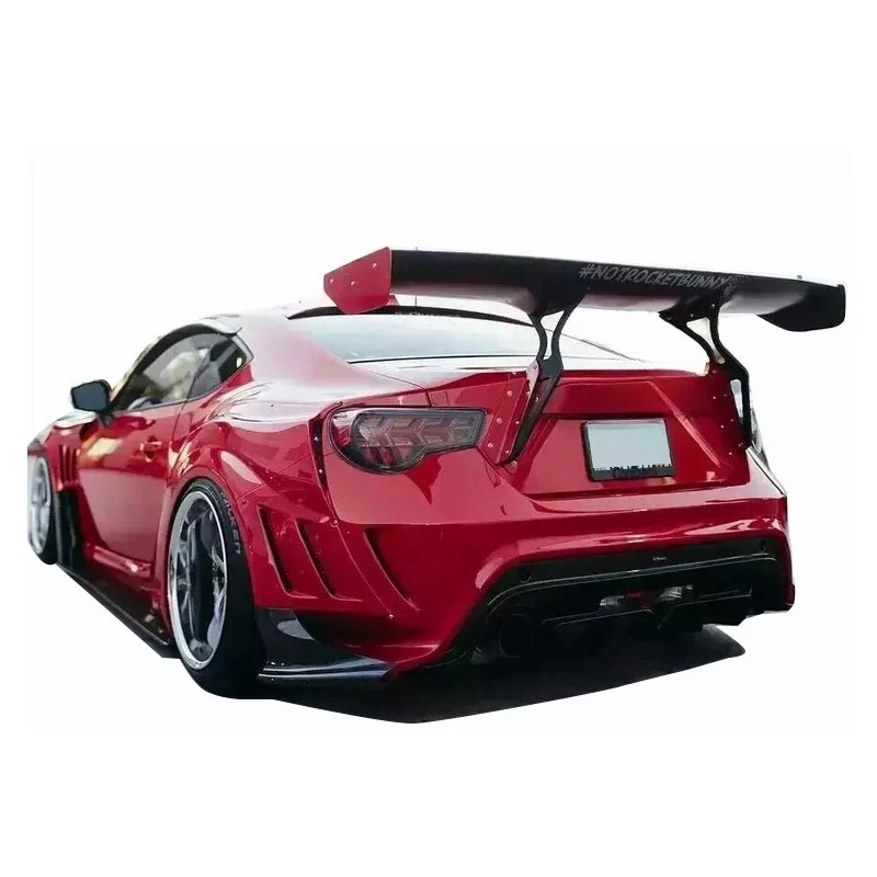 

Подходит для Toyota GT86, модифицированный ракетный хвост из углеродного волокна BRZ, общий хвост из углеродного волокна, фиксированное ветровое крыло