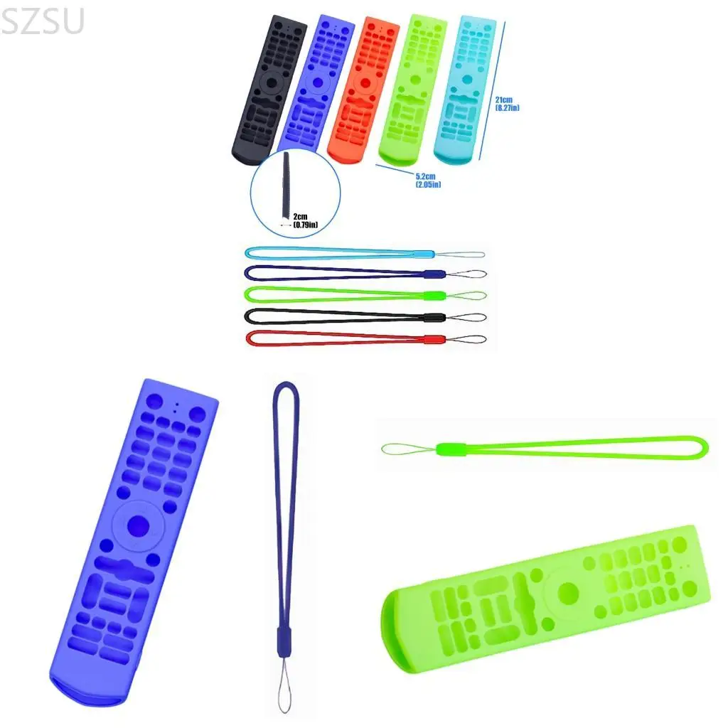 SZSU NonSlip Silicone Protector Remote Control Cover Shock Absorbing for vSeeBox