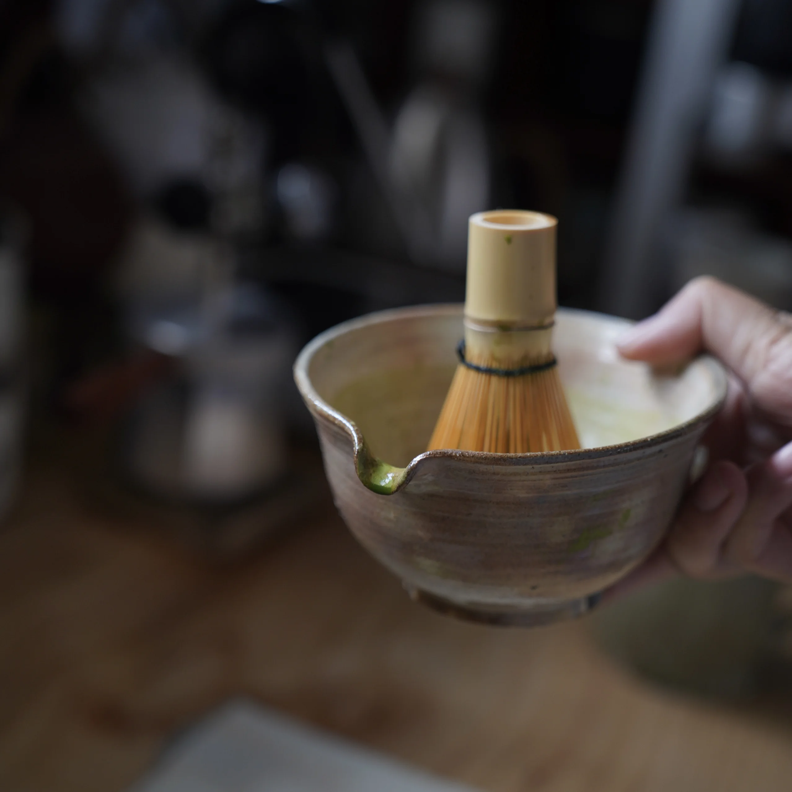 

Handmade Matcha Bowl Modern mat Sle Cerc Tea Ceremony Bowl Deer Spot Poer Fen Cha Bowl Daily Use