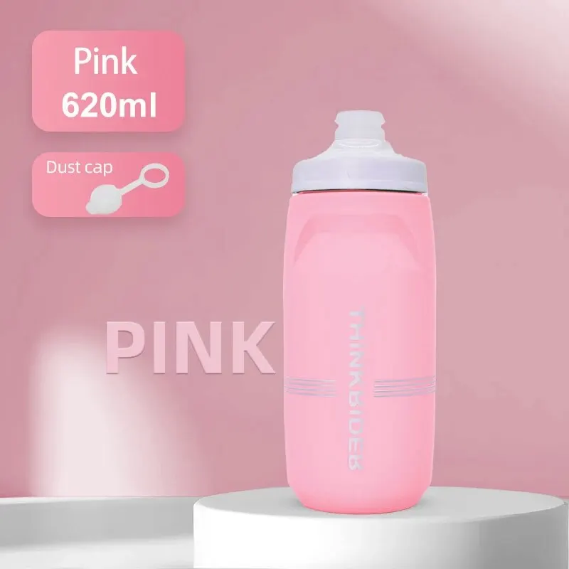 Thinkrider 620Ml/750Ml Fietsfles Mtb Racefiets Waterfles Outdoor Sport Plastic Draagbare Grote Capaciteit Drank Fietsen