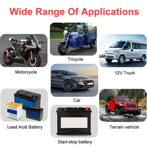 12 V 6A -Ladegerät für Auto -Batterie, Handgelenkreparatur, LCD -Display, intelligente schnelle Ladung, Hauptversammlung, Tiefzyklus, Gel, Blei, Motorrad, Automobile 6 Hauptverkaufsladegerät Batterie 6V 12AH - №2