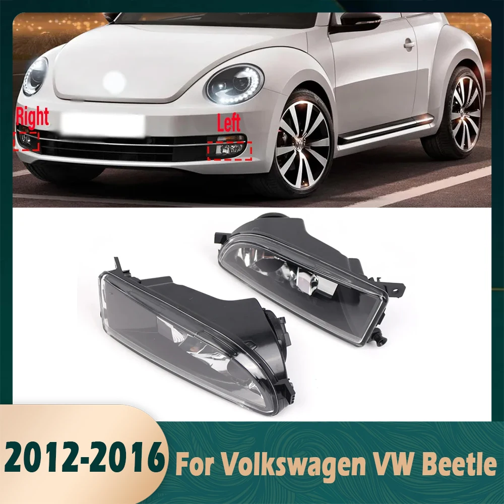 

Для VW Volkswagen Beetle 2012-2016 передний бампер противотуманная лампа с галогенными лампами автомобильные аксессуары