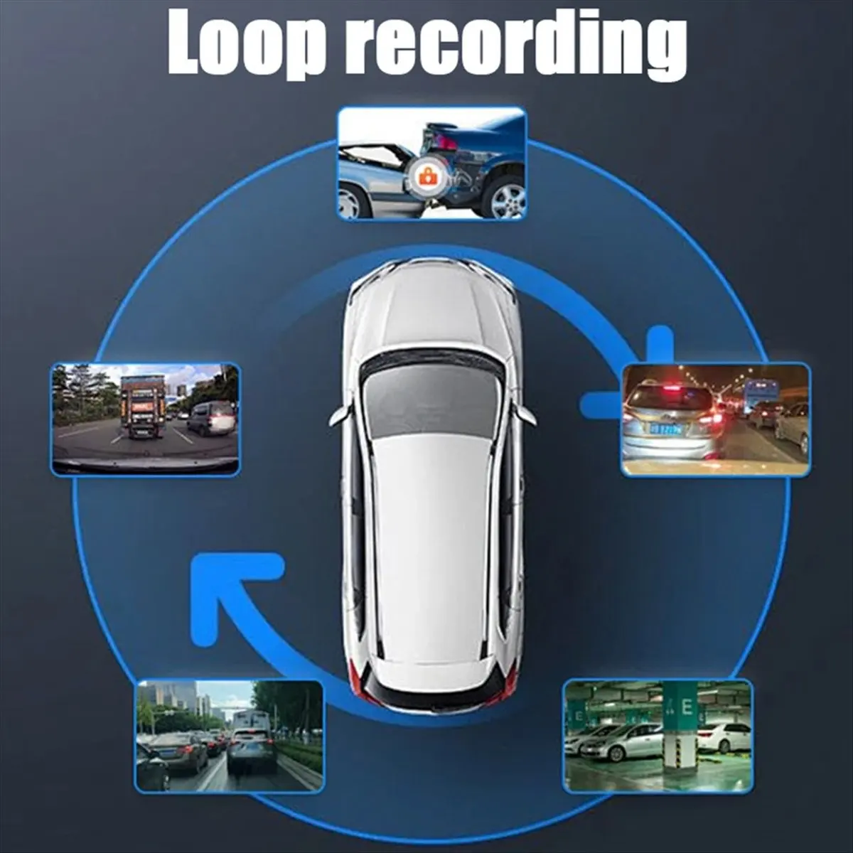 3 Channel Dash Cam for Cars Camera WIFI 1080P Video Recorder Rear View Camera for Vehicle Car DVR Car Accessories
