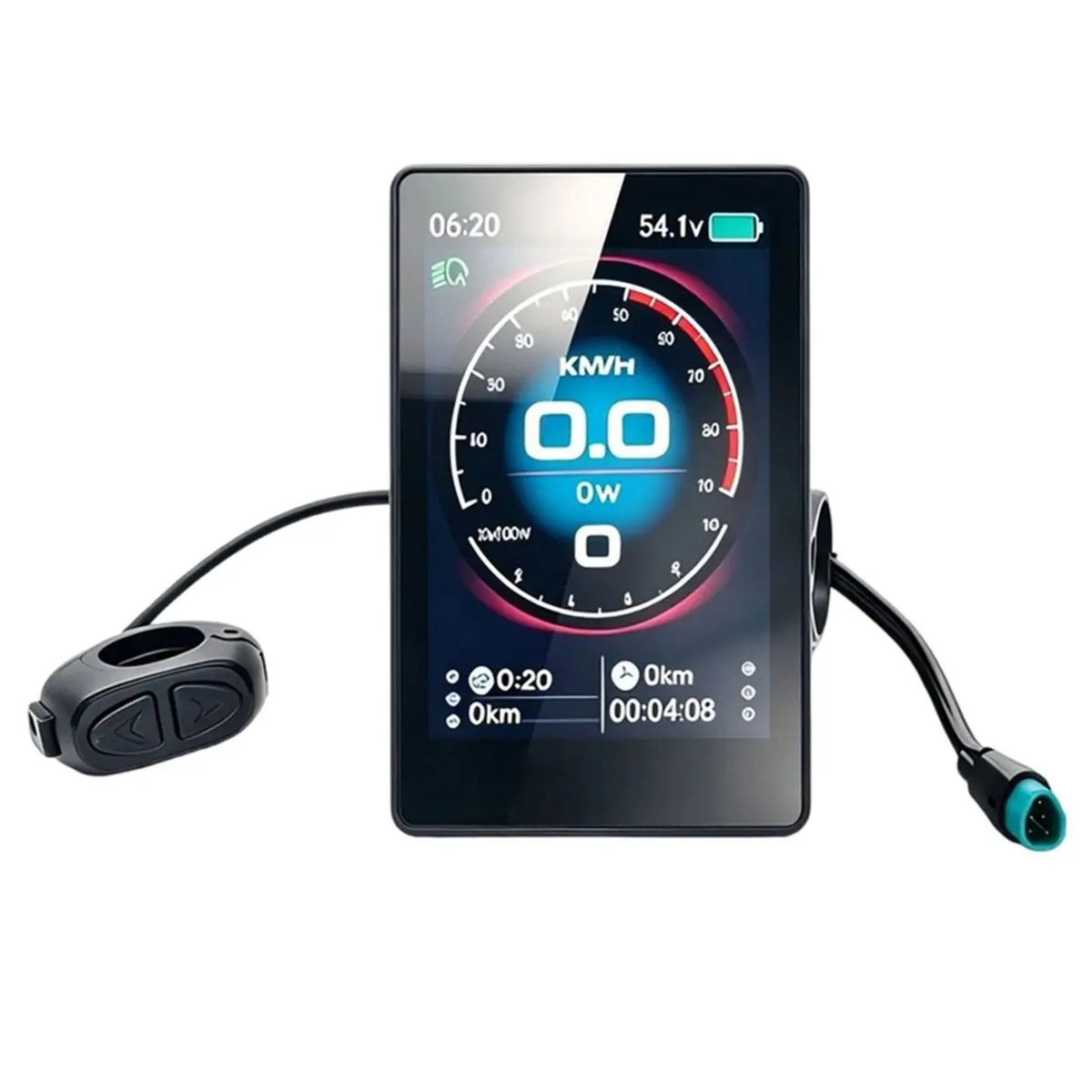 866C CAN Color Display for Mid Drive Motor M560 M430 M600 M510 M620, Supports Multiple Languages