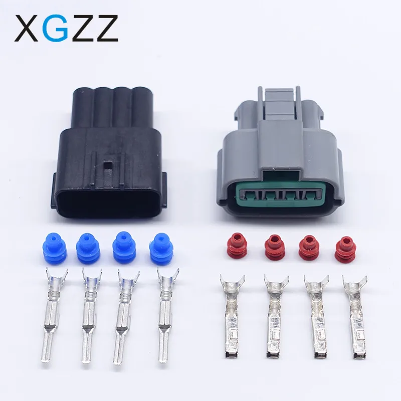 XGY70434-2.2-21/11 4 pin female and male waterproof socket housing auto car connector KPU465-04127