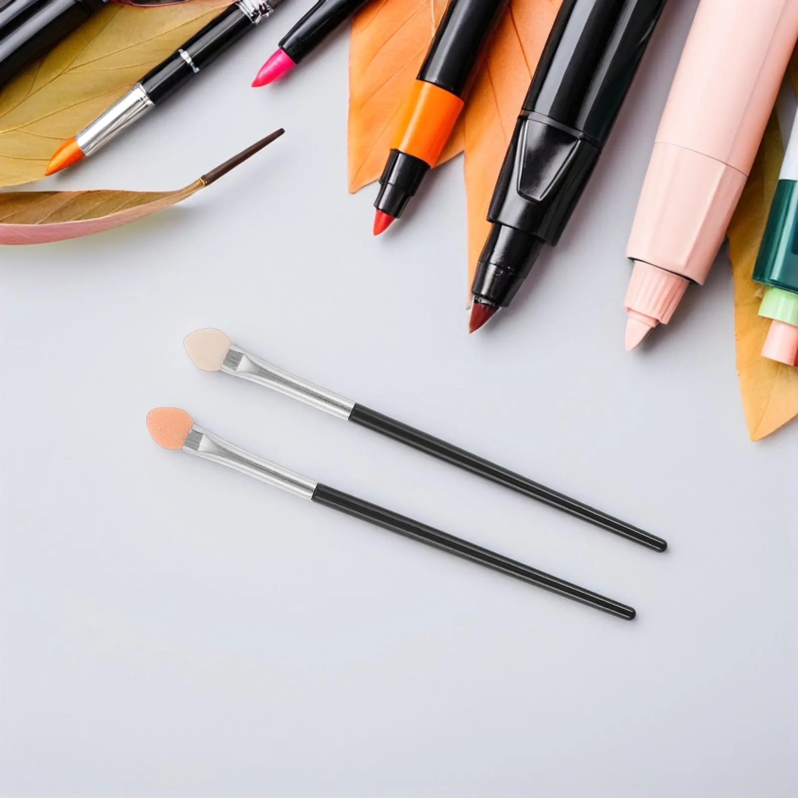 100Pcs Painting Small Brushes Mini Sponge Brush for Fine Detail Blending Smooth Color Transition Art Craft DIY Projects Acrylic