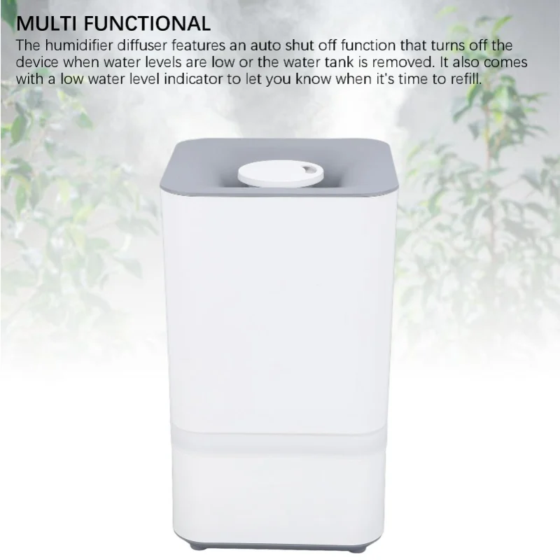 Essential Oil Diffuser Humidifier Night Light 4H 8H 12H Timer 5L Ultra Sound Quiet Auto Off Aromatherapy Diffuser Humidifier