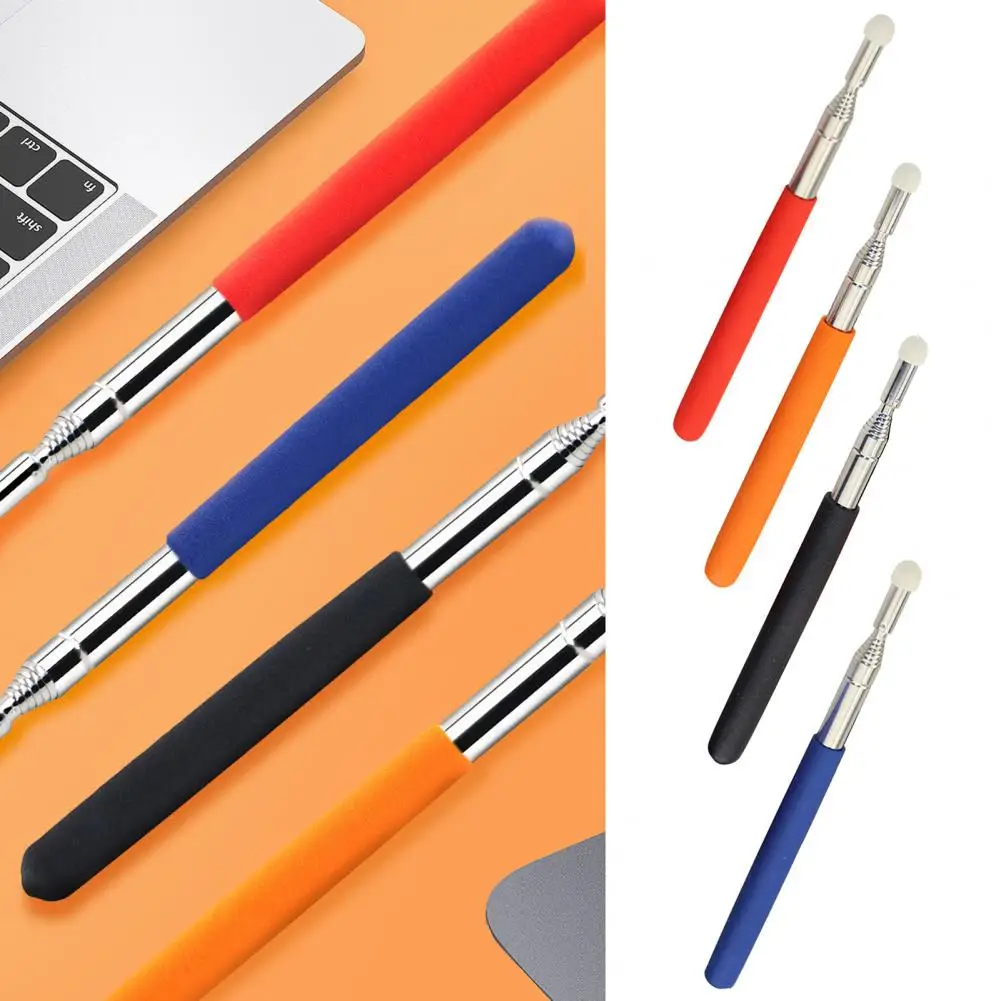 Ponteiro portátil Whiteboard para toque capacitivo, Ponteiro telescópico do professor, Universal Handheld Whiteboard Presenter Stick