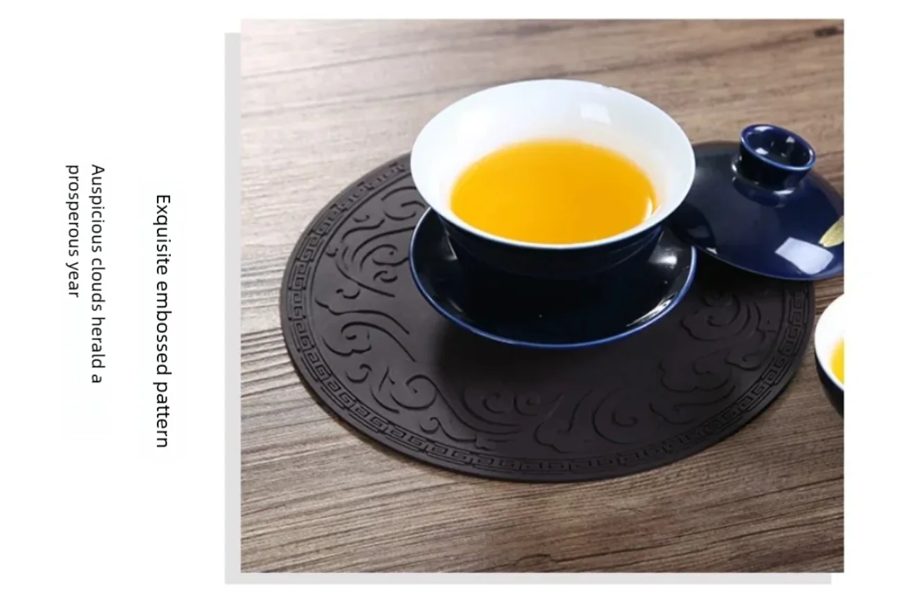 New Chinese-Style Heat-Resistant, Scratch-Resistant Ashtray Coaster