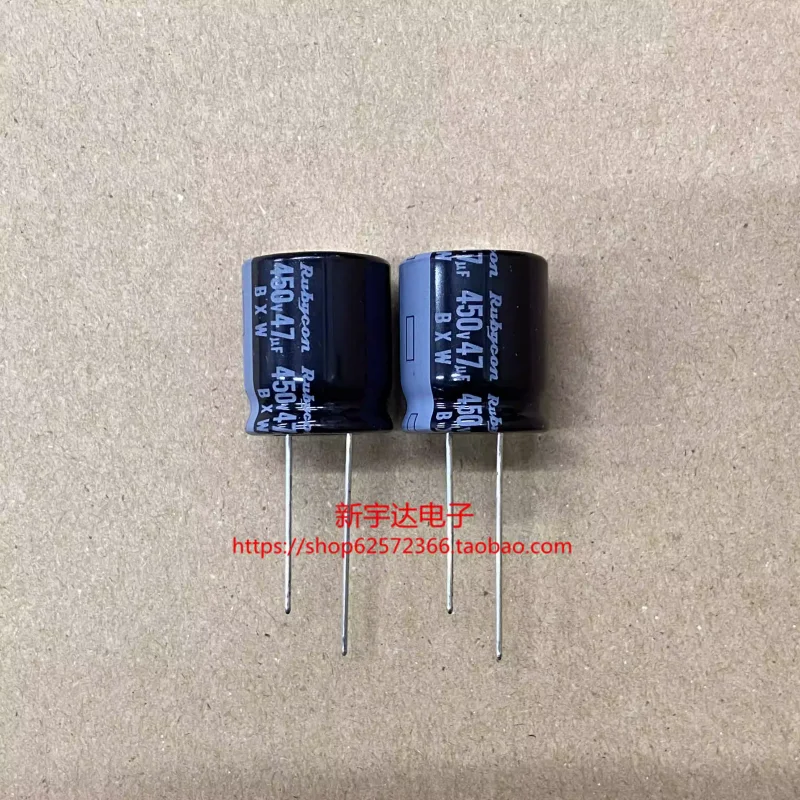

10-100 шт. 450V47UF 18X20 Ruby BXW Высокочастотный долговечный оригинальный электролитический конденсатор 47UF 450V