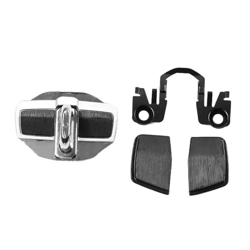 A44F-Car TRD مثبت الباب مشبك لهوندا سيفيك أكورد CRV أوديسي HRV قفل الباب حامي المزالج سدادة يغطي