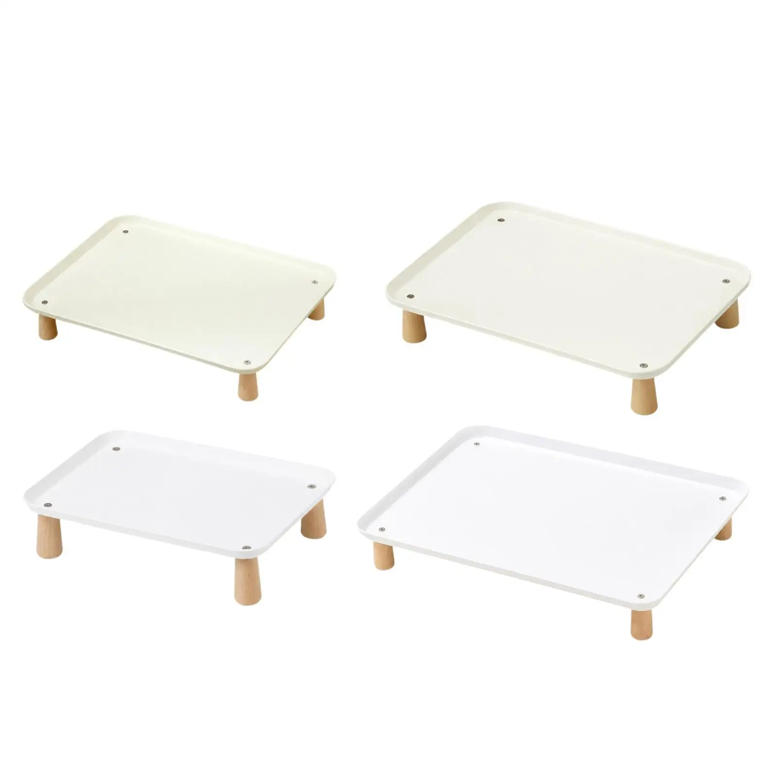 Raised Pet Feeder Stand Cat Dog Bowl Tray Lightweight Versatile Comfort Elevated Shelf and Dogs Automatic Pet Feeder