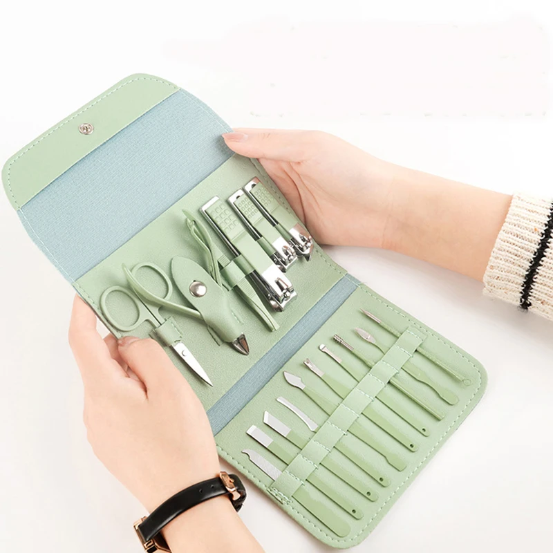 

Nail Clippers Manicure Tool Set, With Portable Travel Case, Cuticle Nippers And Cutter Kit, Professional Nail Clippers Pedicure