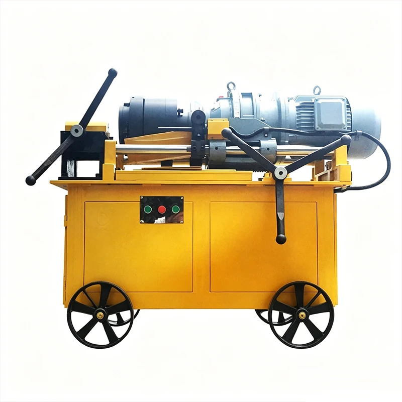DBG-50 Heavy-Duty Rebar Threading Machine, 380V Automatic Roll Forming Machine, for processing Φ12–50MM Rebar, with (Customized)