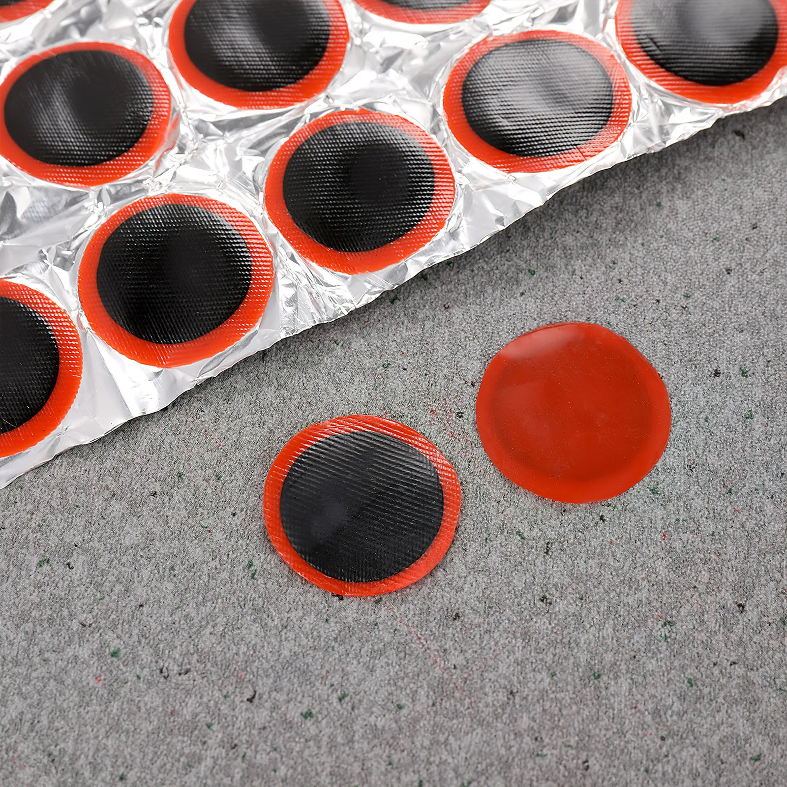 192 قطعة بقع إطار دراجة 25 مللي متر التصاق قوي ثقب إصلاح ملصقات ل الأنبوب الداخلي دراجة نارية عجلة المطاط التصحيح أداة