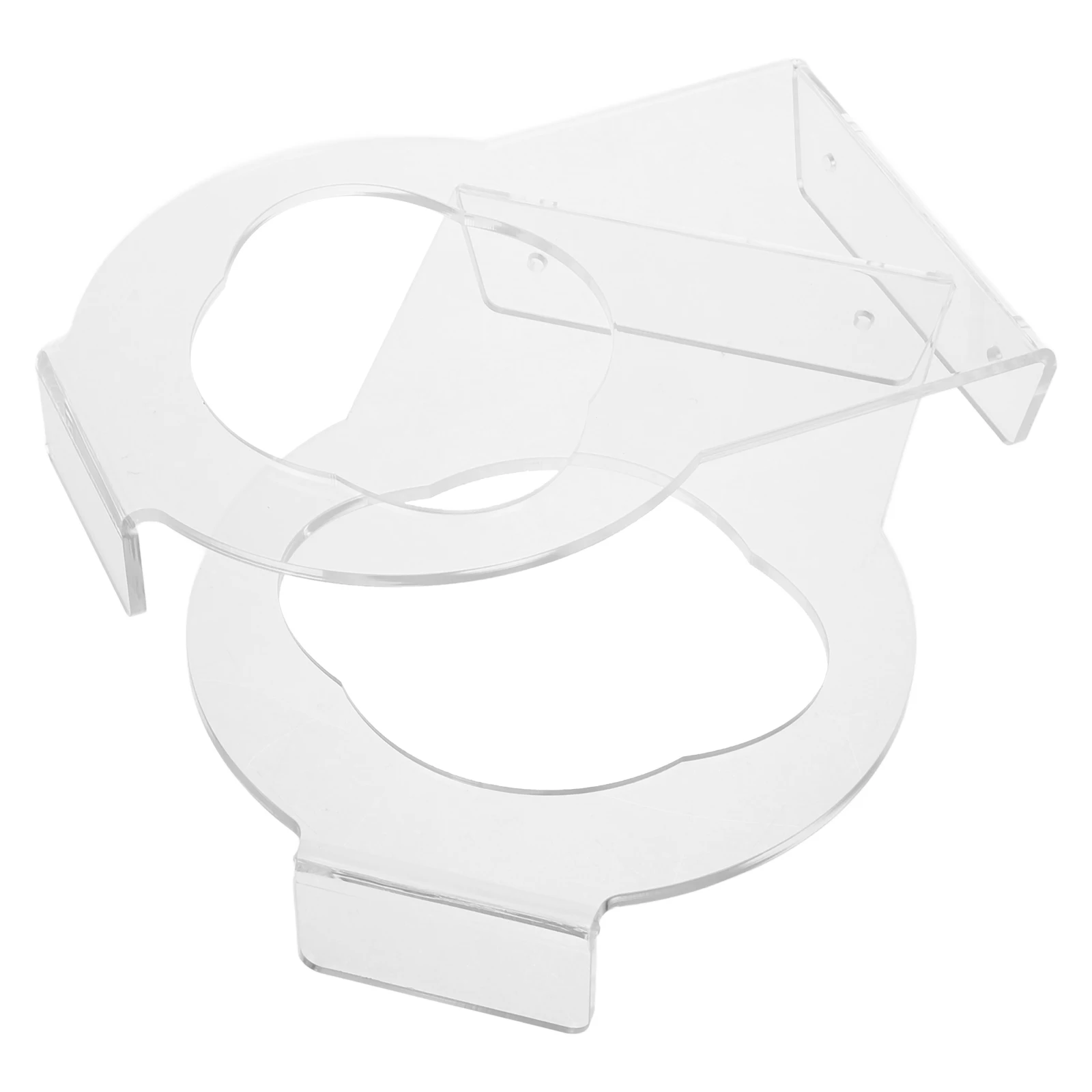 

2 Pcs Ball Holder Wall Mount Display Shelf Baseball Decor Football Sports Acrylic Stands Basketball