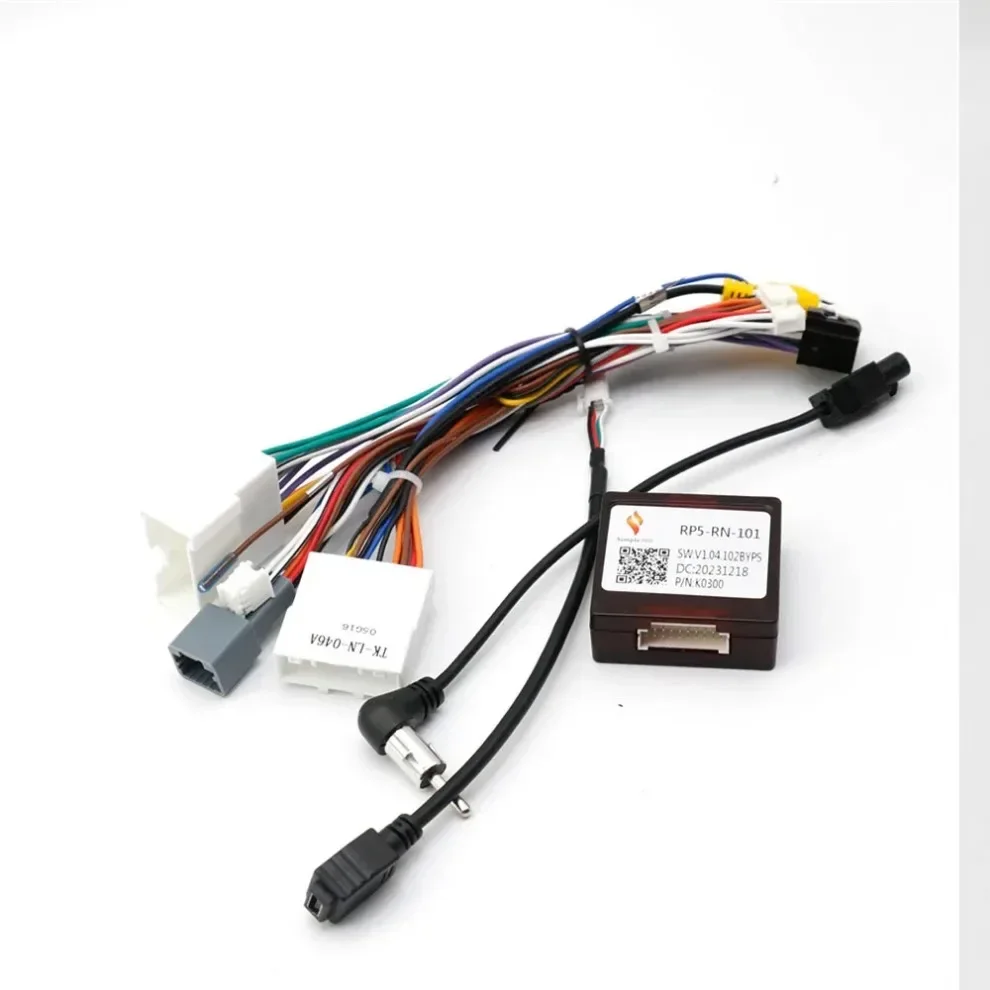 16 Pin Canbus box Adaptor RP5-RN-101 For Renault Captuer Clio /Express 2021 With Wiring Harness Cable Android Car Radio