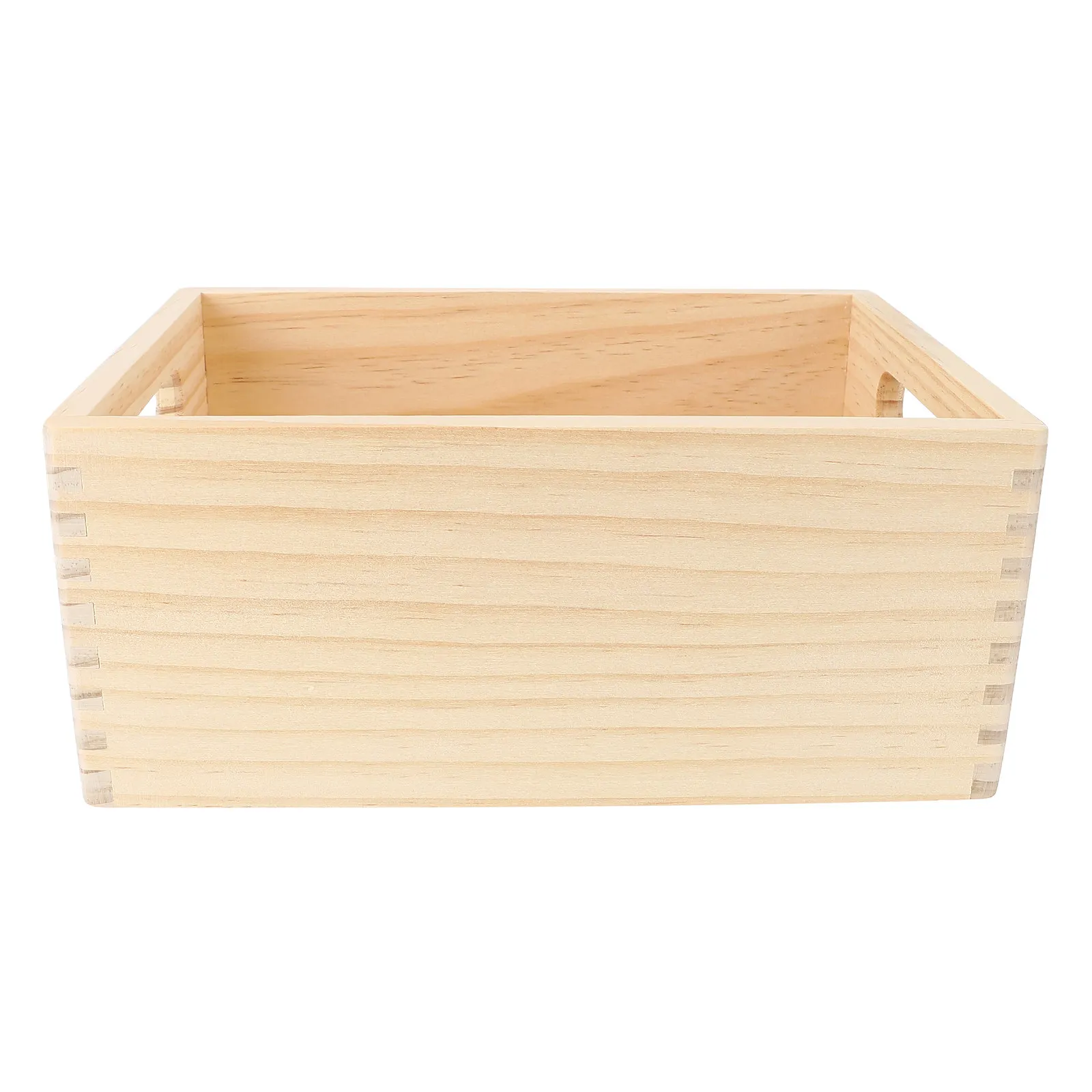 

1 шт. Деревянный ящик-органайзер для детских игрушек: кухонная утварь, мелочи, развивающие игры, сюжетно-ролевые игры, хранение