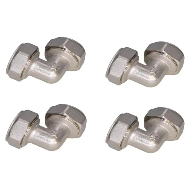A92P 4PCS Heavy Duty Metal Airline Connector 3/4