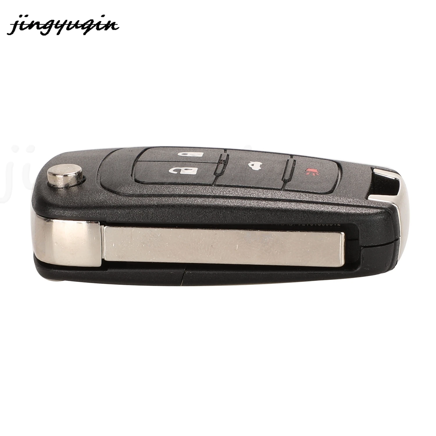 Jingyuqin 2/3/4/5 Bottoni Chiave A Distanza Auto FAI DA TE Per OPEL/VAUXHALL Astra J Corsa E Insignia Zafira C 2009-2016 315/433 MHz PCF7937E